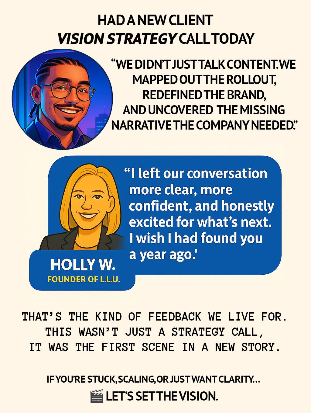 Discover how NVISION FILMS helped Holly Wiggins transform her story into a powerful, AI-backed movement using